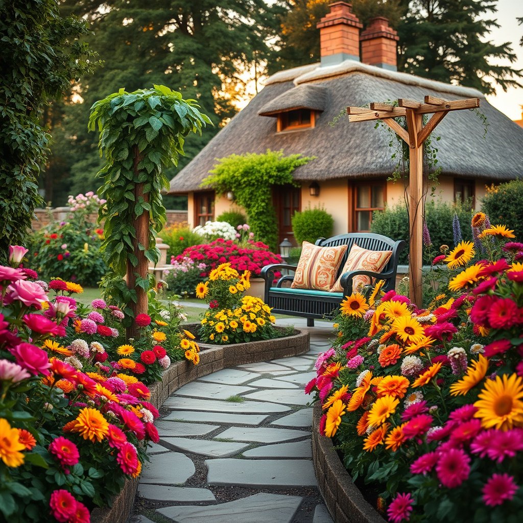 Transforme Seu Espaço com um Jardim Colorido 2 ninja rank iaimr 67f62bfabf2fa4.20817844