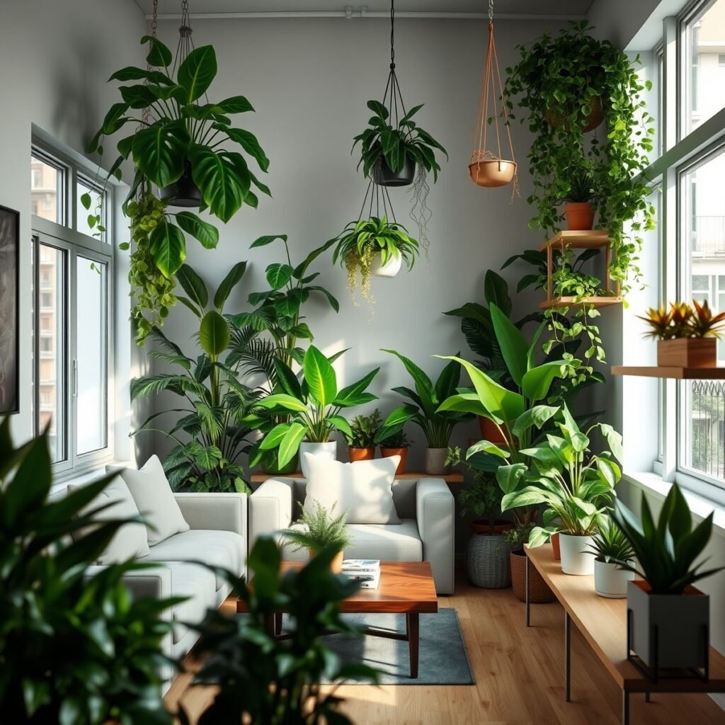 Como Fazer um Espaço Verde em Apartamento: Dicas Práticas 2 pollination image 680f045445eab3.92544401