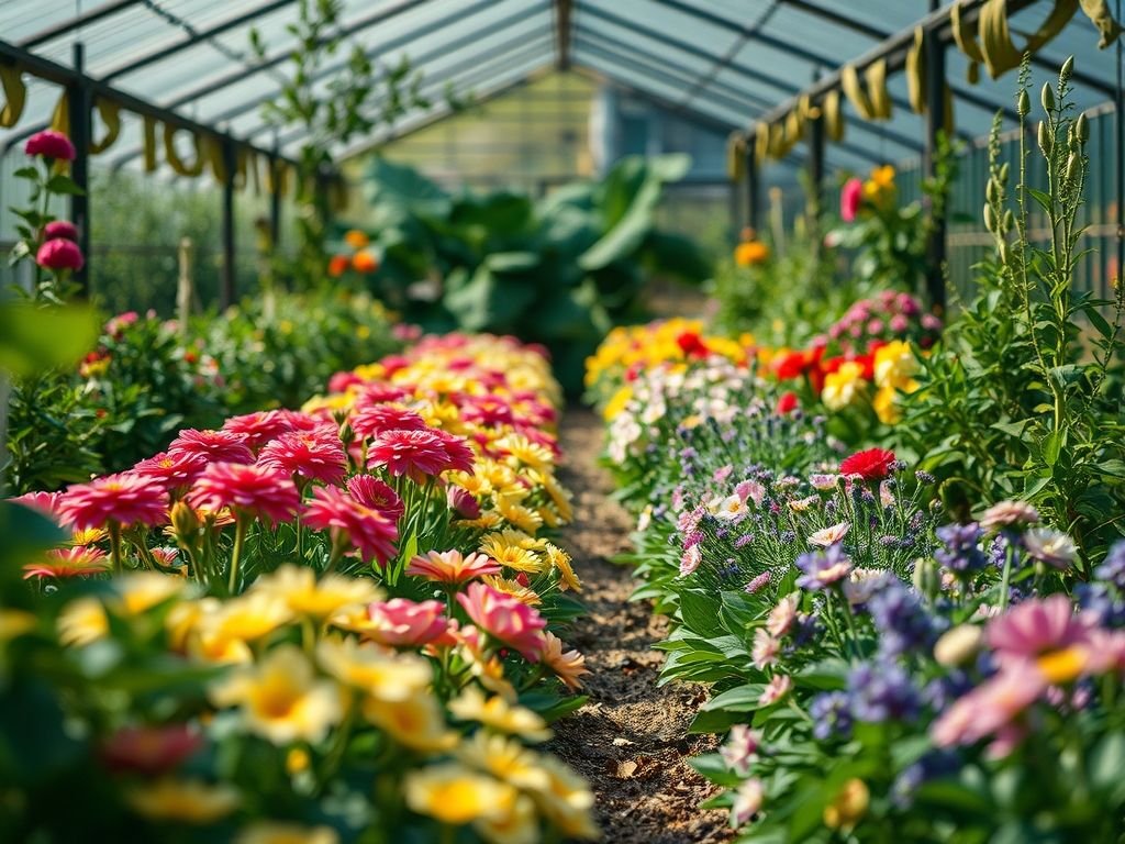 Cultivo de Flores para Venda