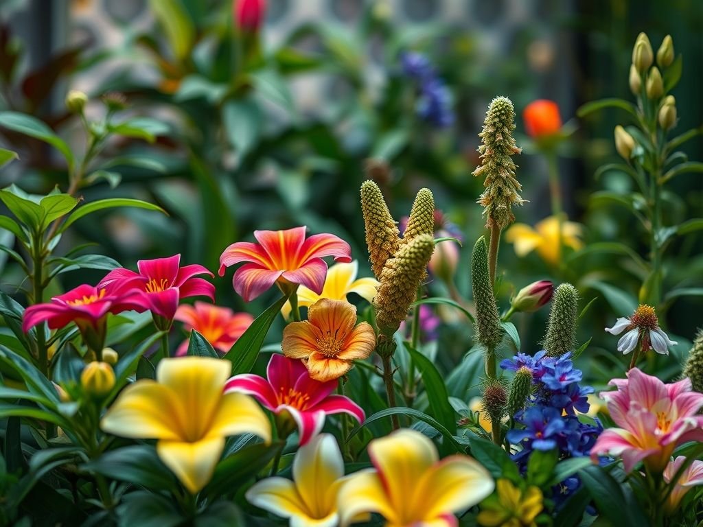 Flores para Exposição
