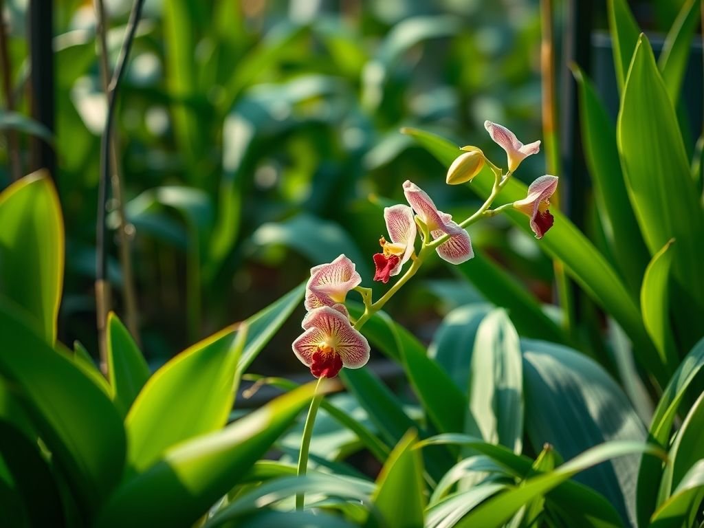 Orquídeas e o cultivo sustentável
