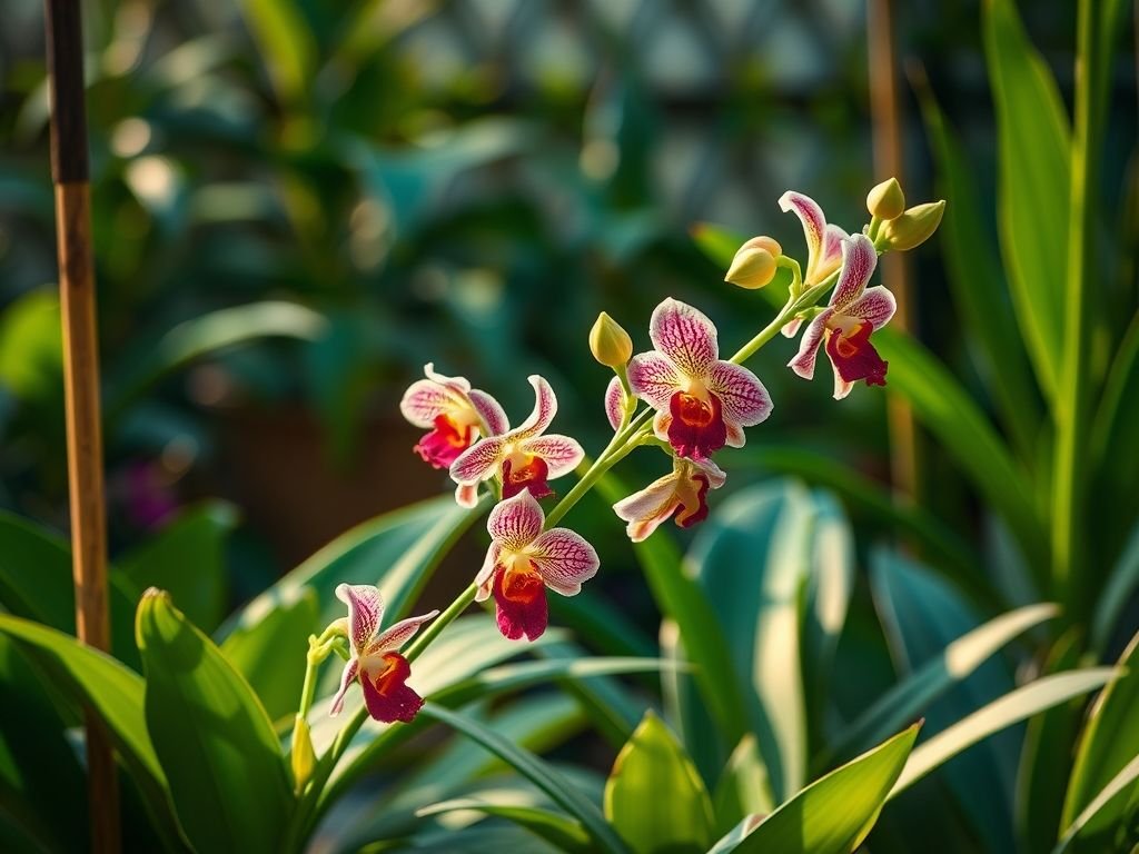 Rega de orquídeas