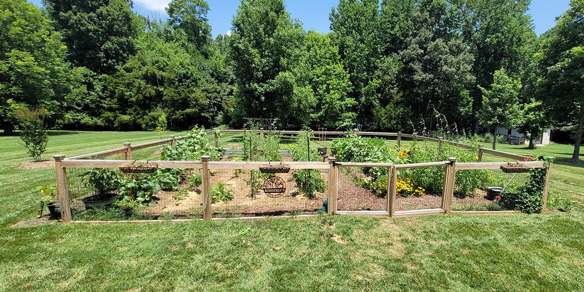 Horta de 1.000 pés quadrados une produção e beleza em Greensboro, Carolina do Norte 1 Horta de 1.000 pés quadrados une produção e beleza em Greensboro, Carolina do Norte - Imagem do artigo original