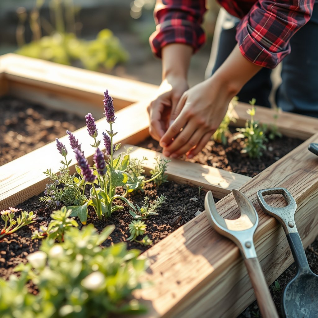 Como Fazer Canteiro Elevado para Ervas Medicinais: Guia Completo 2 ninja rank iaimr 6896e2729a1855.60666107